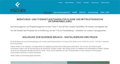 Desktop Screenshot of consulting-fischer.com